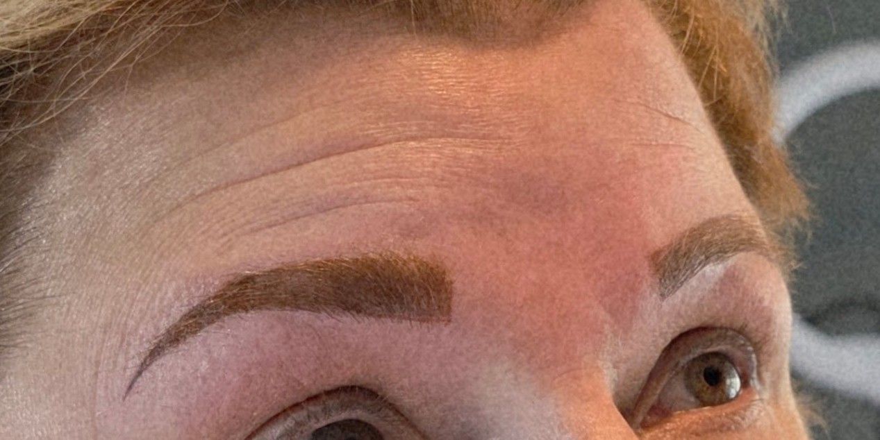 Powderbrows van dichtbij